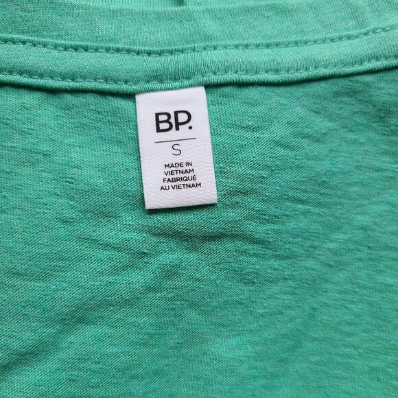 BP Vneck Basic Tshirt Tee Green Size Small - Picture 2 of 6